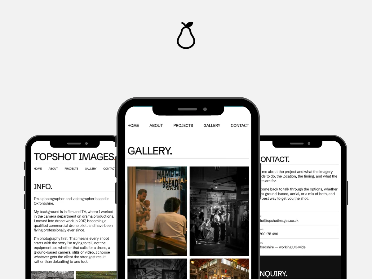 Mobile mockup